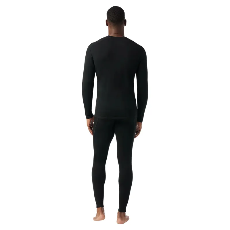 Smartwool Classic Thermal Merino Base Layer Crew in Black-1