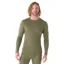 Smartwool Classic Thermal Merino Base Layer Crew in Winter Moss