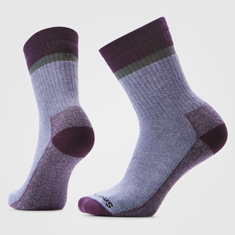 Smartwool Everyday Cozy Best Friend Crew Socks in Chalk Violet