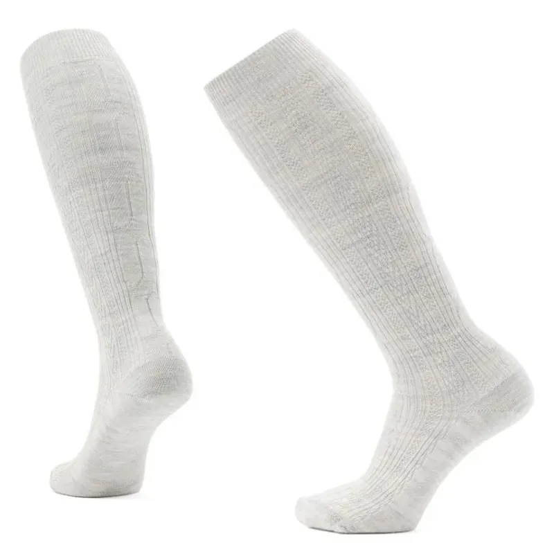 Smartwool Everyday Lifestyle Cable Knee High Socks in Ash