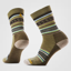 Smartwool Everyday ReGarita Crew Socks in Winter Moss