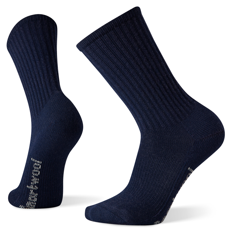 Smartwool Hike Classic Light Cushion Solid Crew Socks in Deep Navy