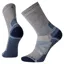 Smartwool Hike Full Cushion Crew Socks in Light Gray