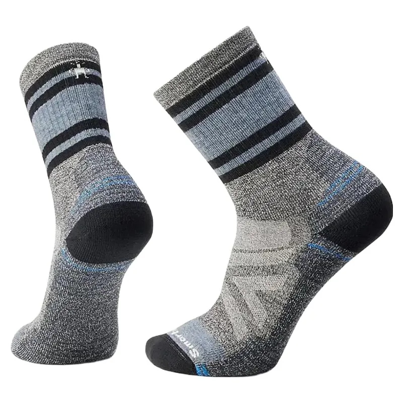 Smartwool Hike Lolo Trail Crew Socks in Ash Charcoal