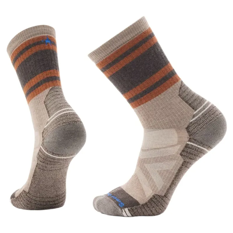 Smartwool Hike Lolo Trail Crew Socks in Fossil