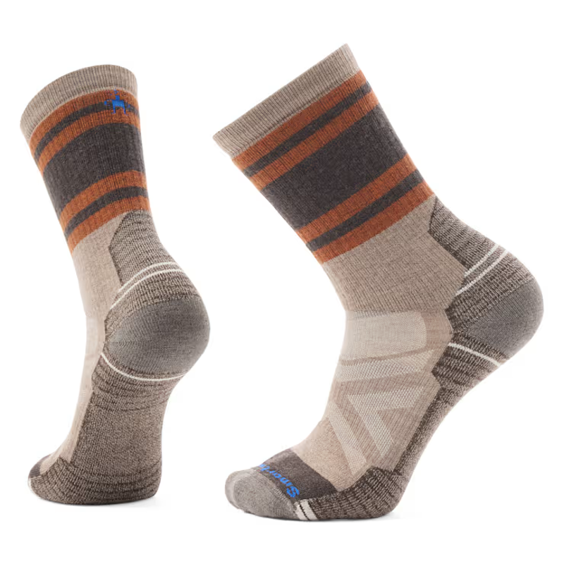 Smartwool Hike Full Cushion Lolo Trail Crew Socks in Fossil