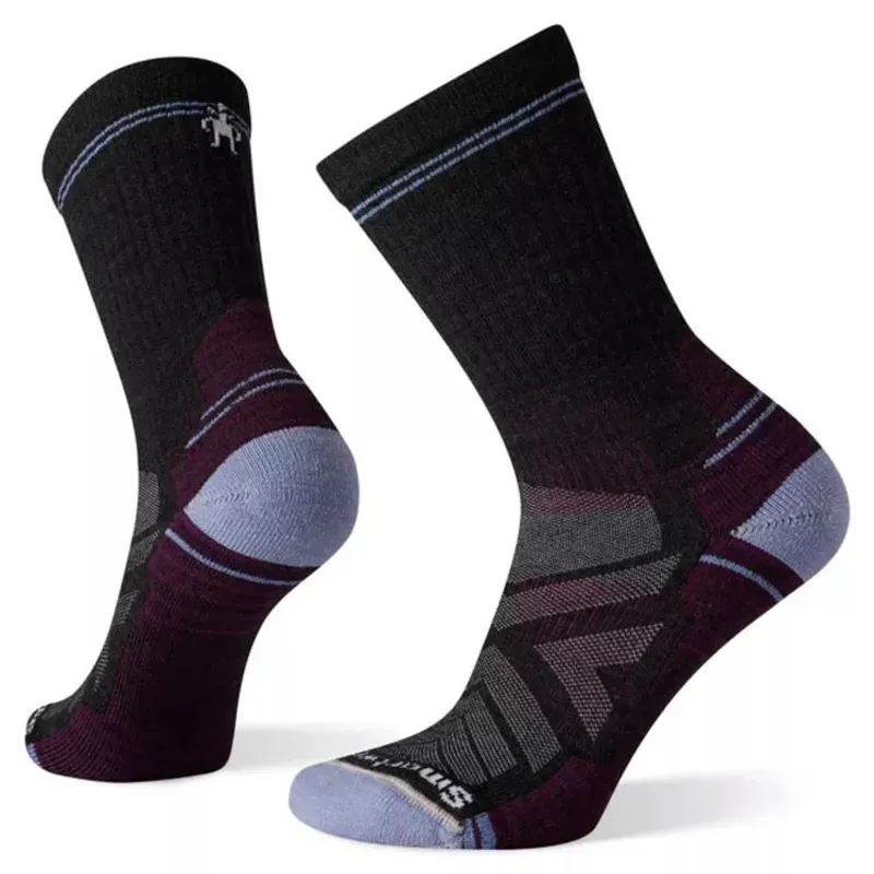 Smartwool Hike Light Cushion Crew Socks in Charcoal