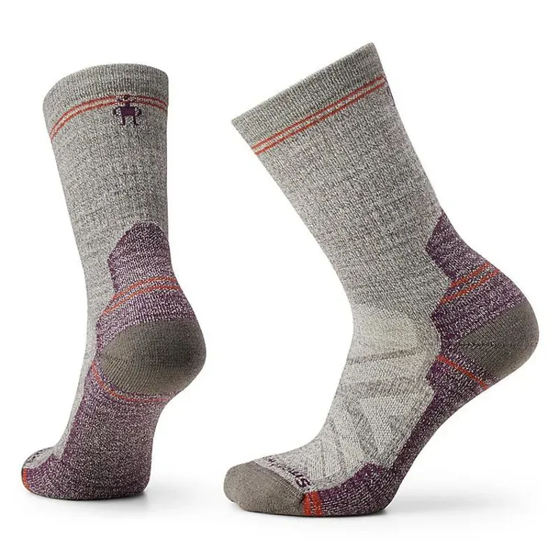 Smartwool Hike Light Cushion Crew Socks in Taupe