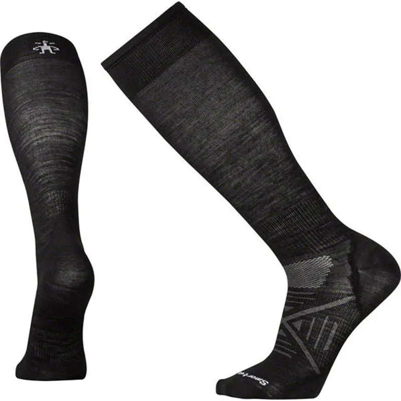 Smartwool Men's PhD Ski Ultra Light Socks in Black