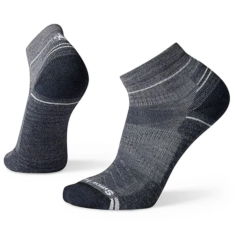 Smartwool PhD Outdoor Light Mini Pattern Socks in Medium Gray