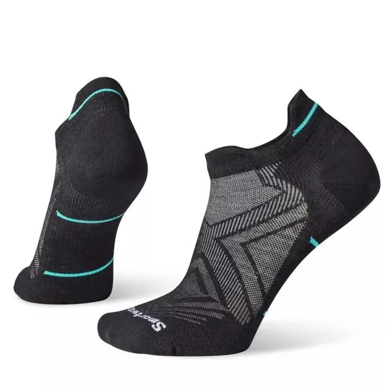 Smartwool Women's Run Zero Cushion Sock in Black
