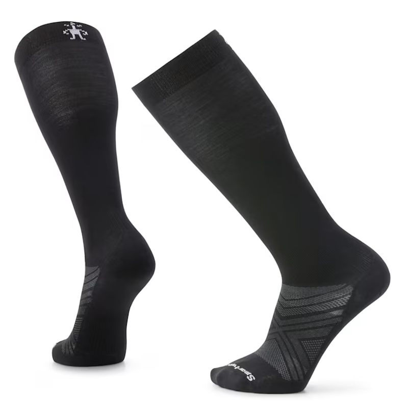 Smartwool Ski Zero Cushion Over The Calf Socks in Black
