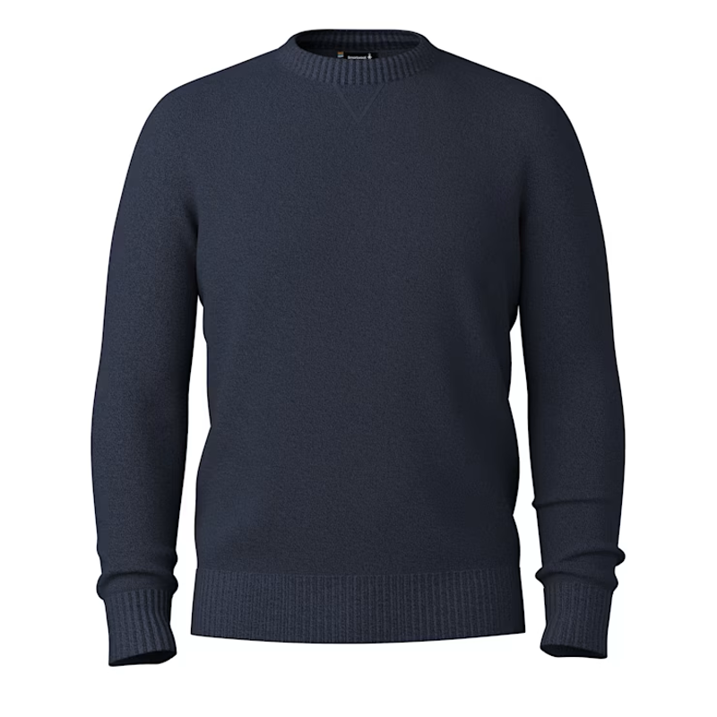 Smartwool Sparwood Crew Sweater in Deep Navy/Nightfall Blue