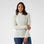 Smartwool Women's Merino Rib Turtleneck in Ash Heather