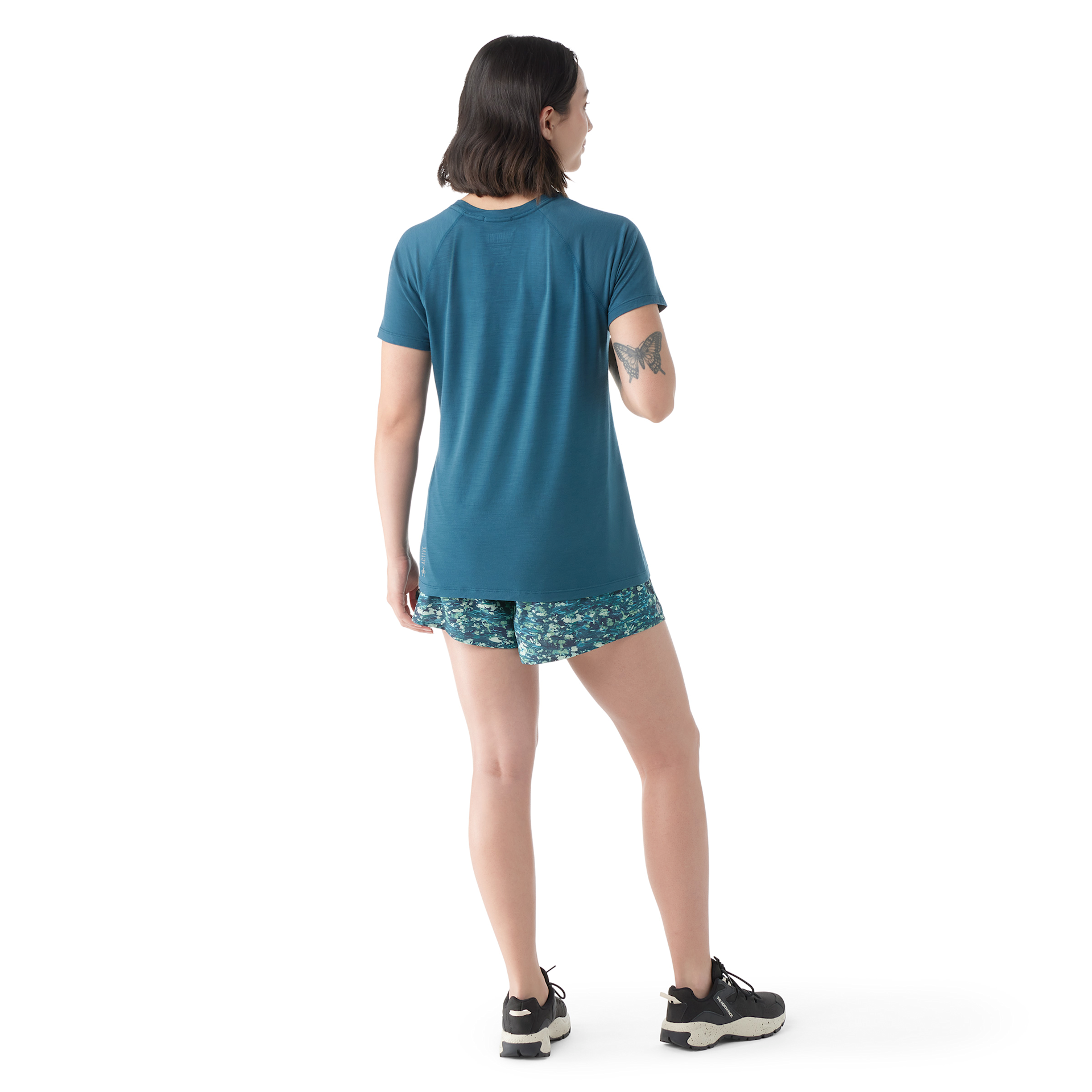 (取寄) スマートウール レディース メリノ ショート スリーブ ティー Smartwool women Merino Short Sleeve Tee Serene Blue Smartwool Women's Active Ultralite Short Sleeve in Serene Blue