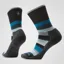 Smartwool Everyday Multi-Stripe Crew Socks in Charcoal