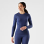 Smartwool Women's Intraknit Thermal Merino Crew in Nightfall/Deep Navy