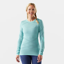 Smartwool Women's Intraknit Thermal Merino Crew in Pacific/Nightfall