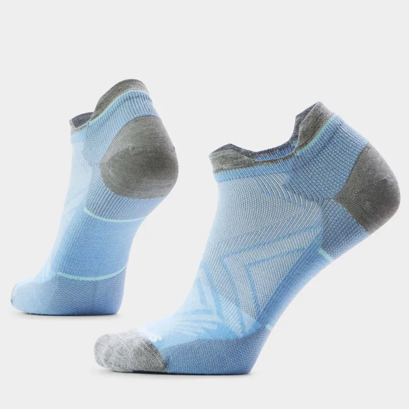 Smartwool Women's Run Zero Cushion Sock in Ocean Abyss