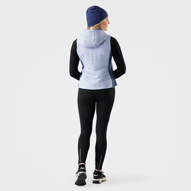 Smartwool Women's Smartloft Vest in Icy Nightfall Blue-1