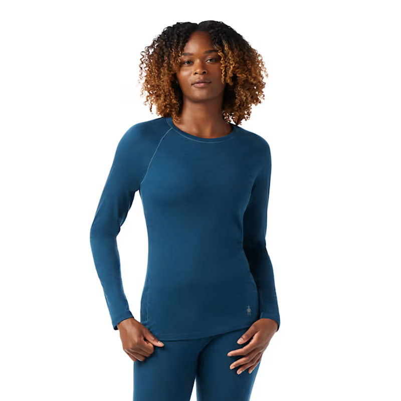 Smartwool Women's Classic All-Season Merino Crew in Twilight Blue