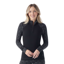 Smartwool Women's Classic Thermal Merino 1/4 Zip in Black Digi Snow
