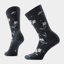 Smartwool Women's Everyday Garden Gala Crew Socks in Charcoal