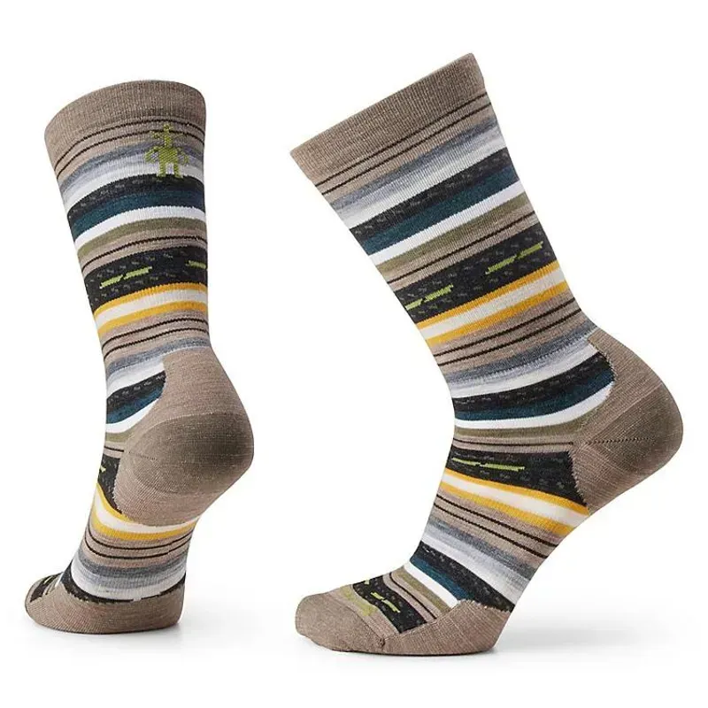 Smartwool Women's Everyday Margarita Crew Socks in Fossil