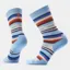 Smartwool Women's Everyday Margarita Crew Socks in Serene Blue