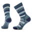 Smartwool Women's Hike Margarita Crew Socks in Deep Navy
