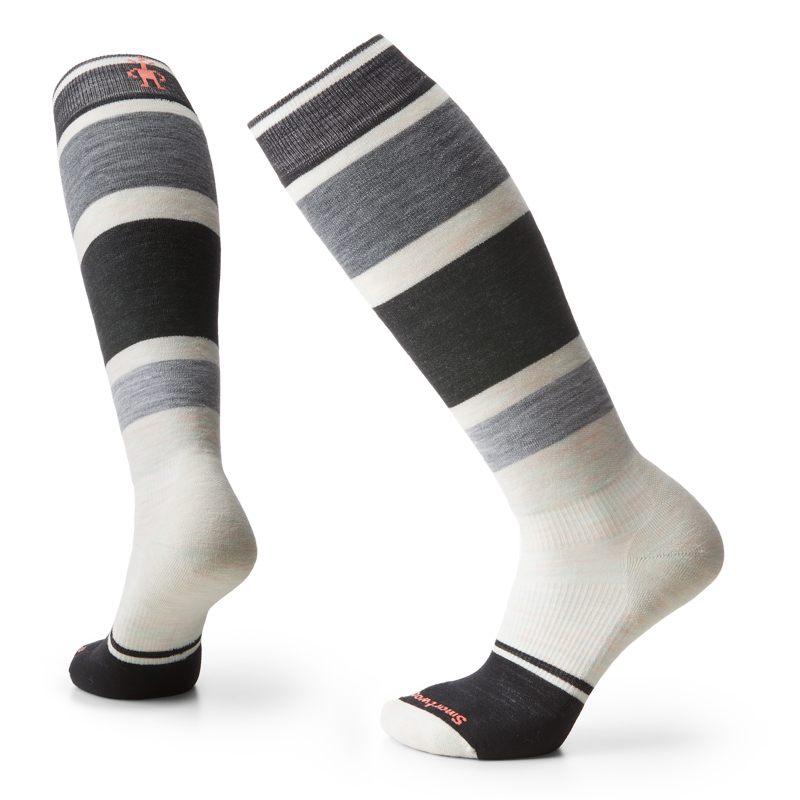 Smartwool Women's Snowboard Targeted Cushion Over the Calf Socks in Charcoal
