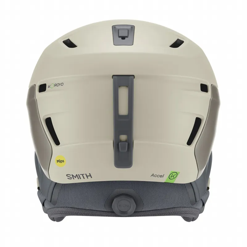Smith Accel MIPS Ski Helmet in Matte Chalk-1