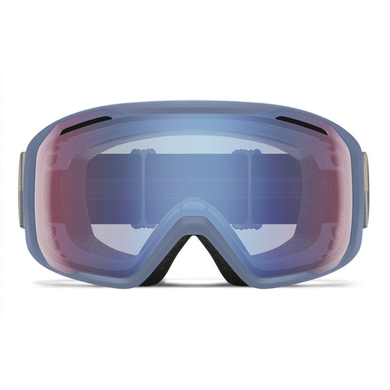 Smith Blazer Goggle in Granite Blue with Blue Sensor Mirror Lens-1