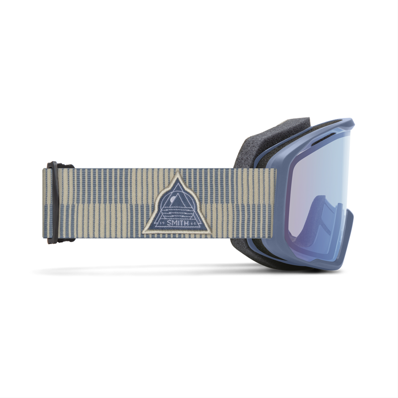 Smith Blazer Goggle in Granite Blue with Blue Sensor Mirror Lens-2