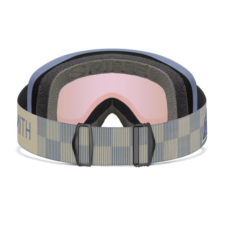 Smith Blazer Goggle in Granite Blue with Blue Sensor Mirror Lens-3