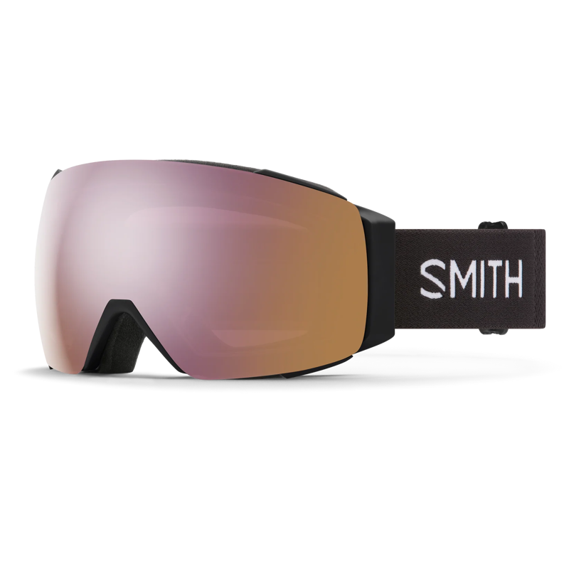 Smith I/O Mag Goggle in Black/Rose Gold Mirror