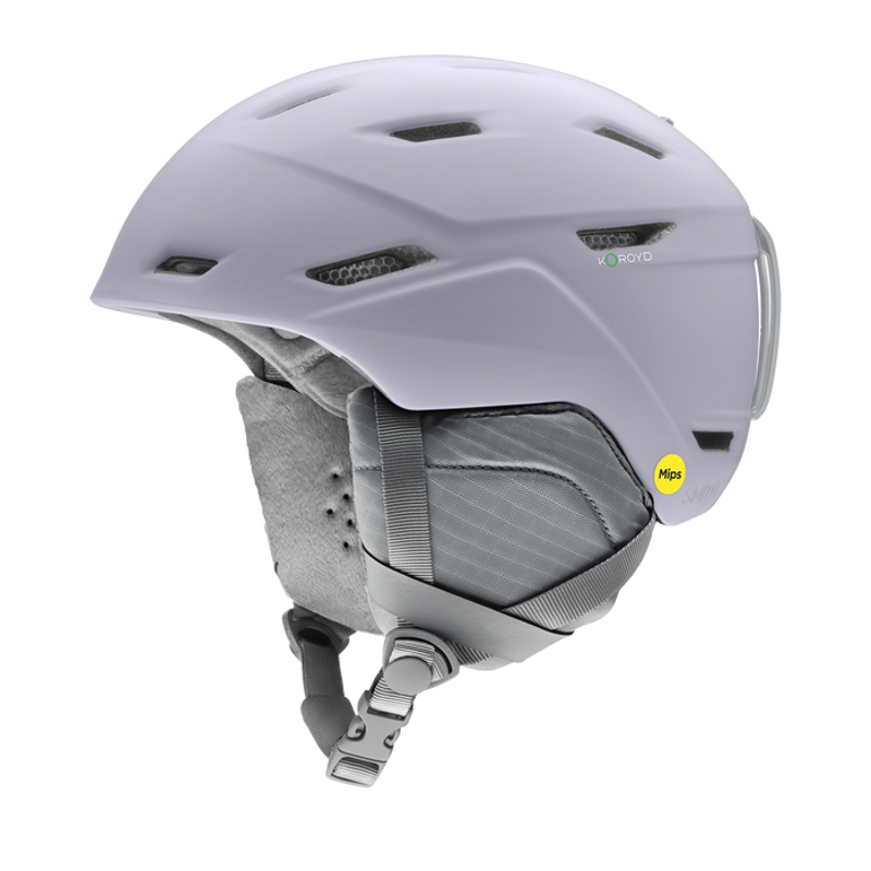 Smith Women's Mirage MIPS Helmet in Matte Lunar Fog
