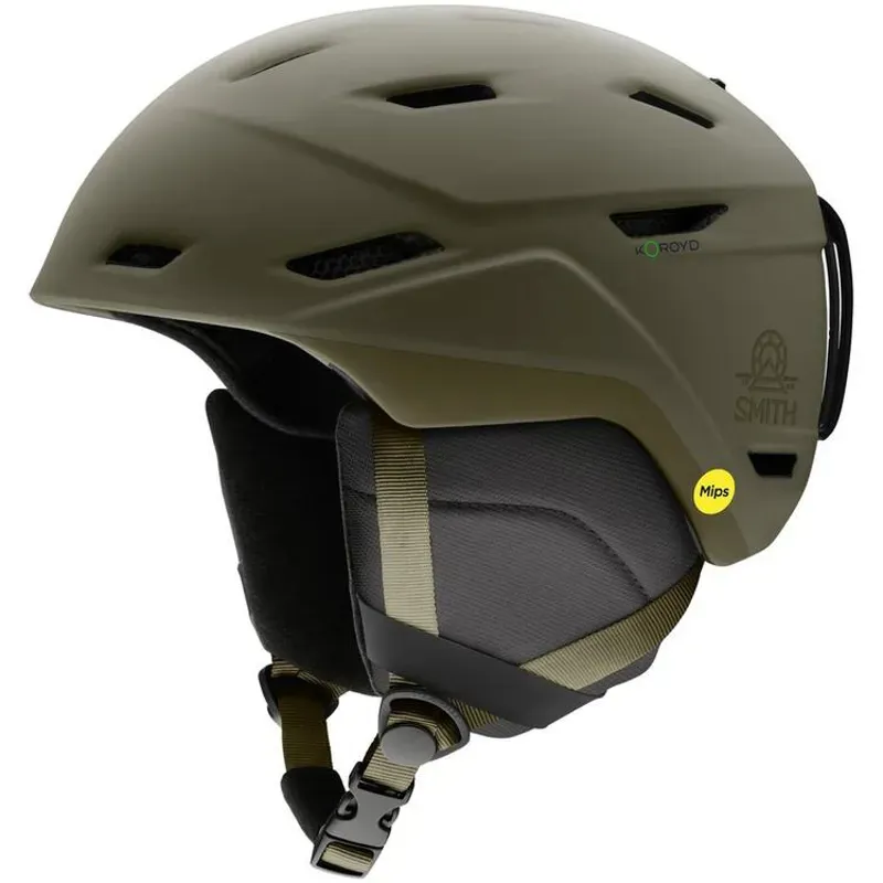 Smith Mission MIPS Ski Helmet in Matte Forest