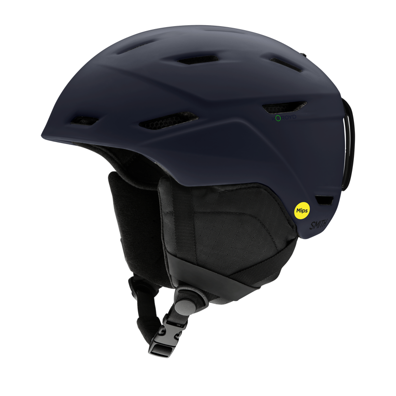 Smith Mission MIPS Ski Helmet in Matte Midnight Navy