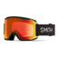 Smith Squad Goggle in Black/Red Mirror