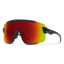 Smith Wildcat in Matte Black with ChromaPop Red Mirror Lens