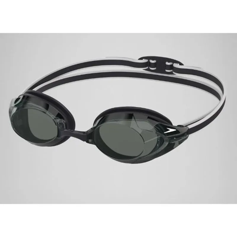 Speedo Vanquisher 3.0 Swimming Goggles in Black/Smoke