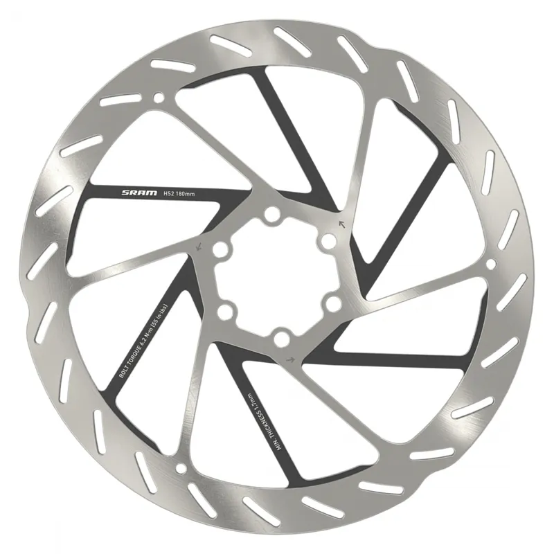 Sram Disc Rotor HS2 180mm Rounded 6 Bolt