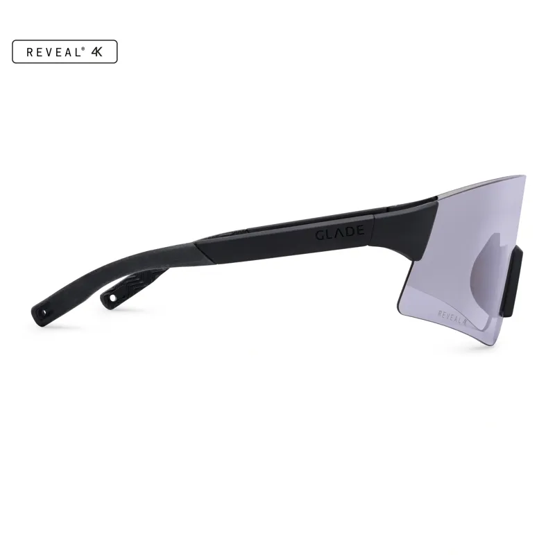Glade Dash Matte Black/Reveal 4K Alpine Photochromic Grey Lens-2