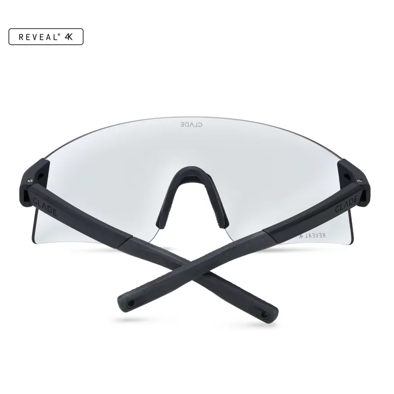 Glade Dash Matte Black/Reveal 4K Alpine Photochromic Grey Lens-3
