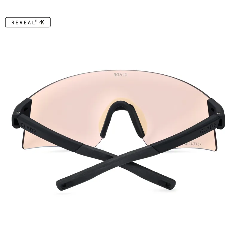 Glade Dash Matte Black/Reveal 4K Terra Photochromic Sunfire Lens-3