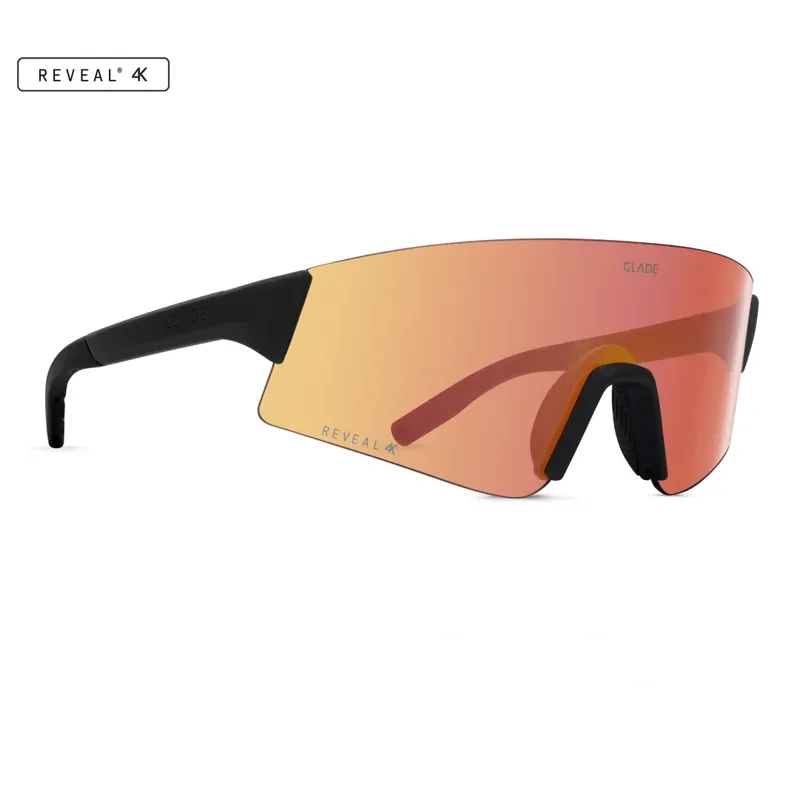 Glade Dash S Matte Black/Reveal 4K Terra Photochromic Sunfire Lens-1