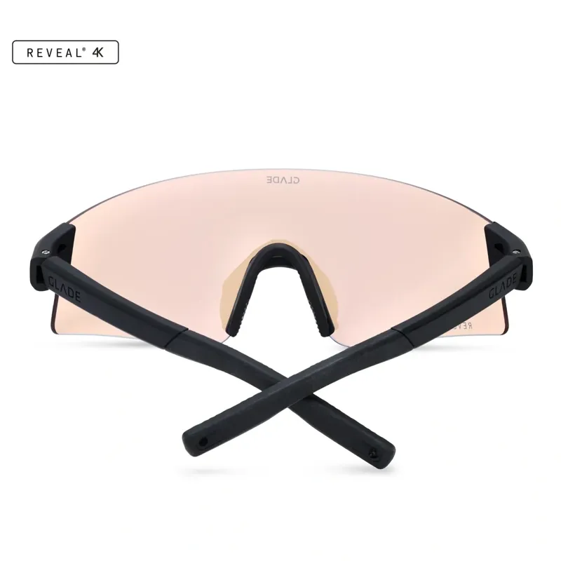 Glade Dash S Matte Black/Reveal 4K Terra Photochromic Sunfire Lens-2