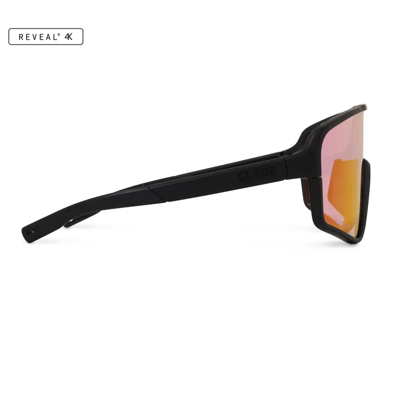 Glade Ramble Matte Black/Reveal 4K Terra Photochromic Red Lens-2