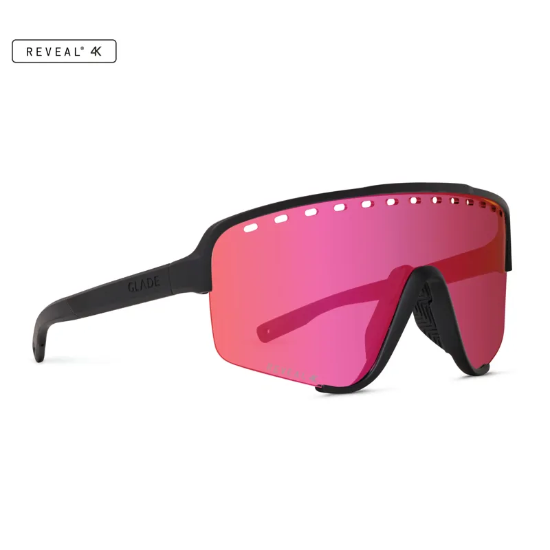 Glade Ramble Speed Matte Black/Reveal 4K Terra Photochromic Red Lens-1